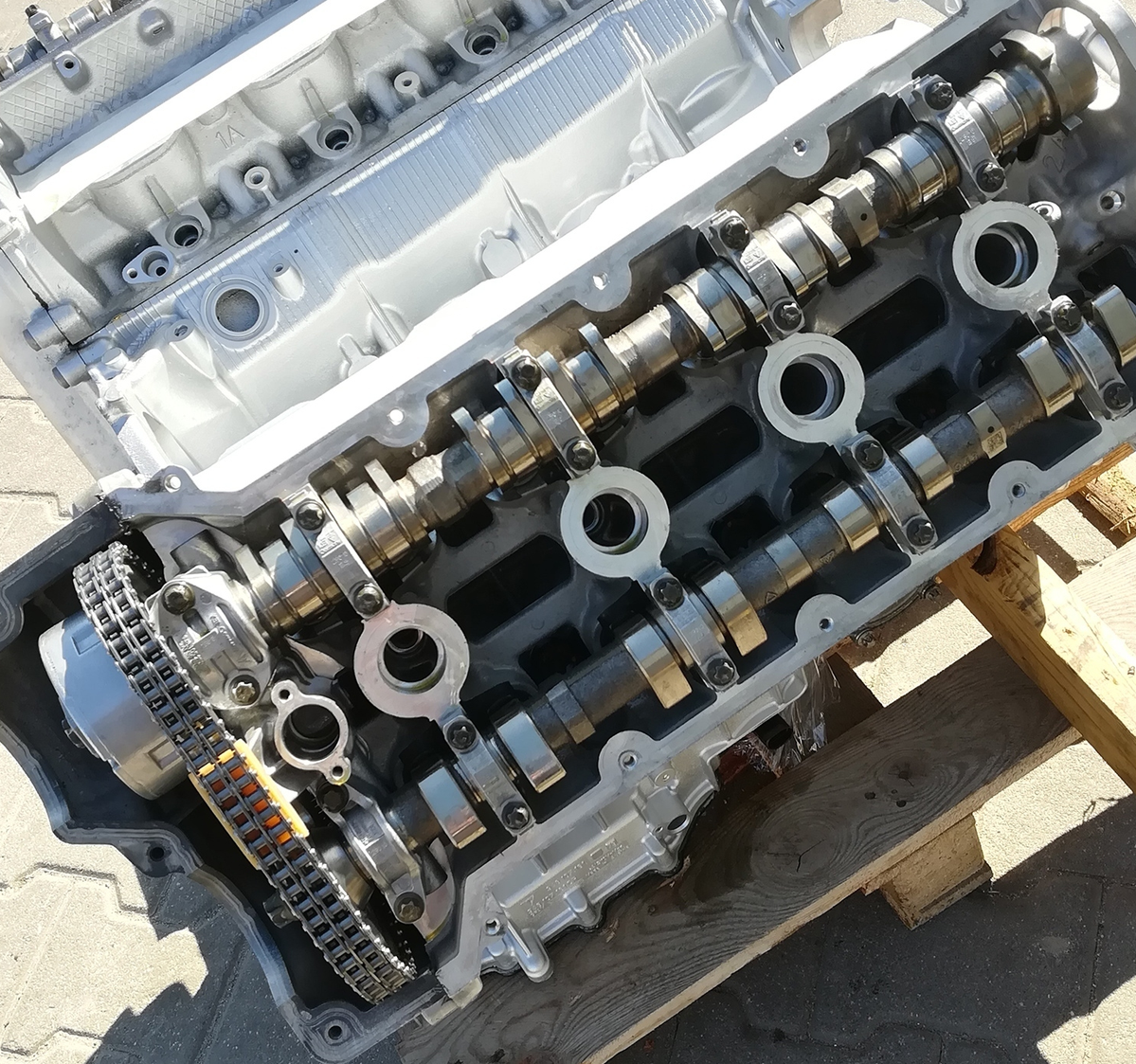 Motor Engine M4870T PORSCHE Panamera 970 4.8 Turbo S 405kW 551PS 2012-2013