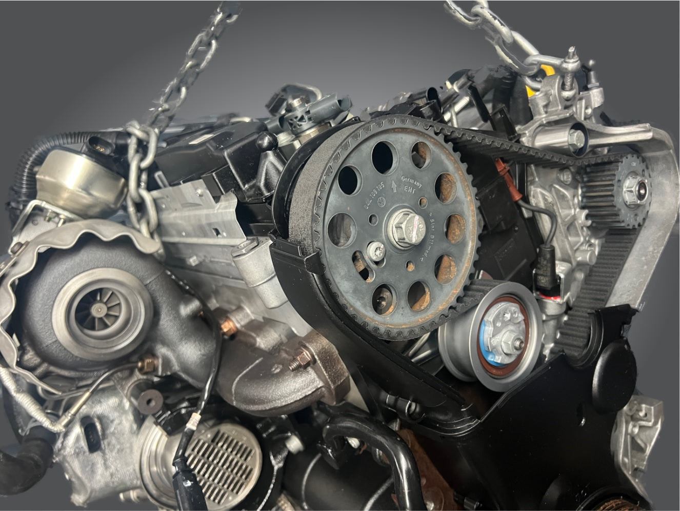 CNH CNHA Motor Turbo 2.0TDI 190PS Audi Komplett Engine Motore Moteur